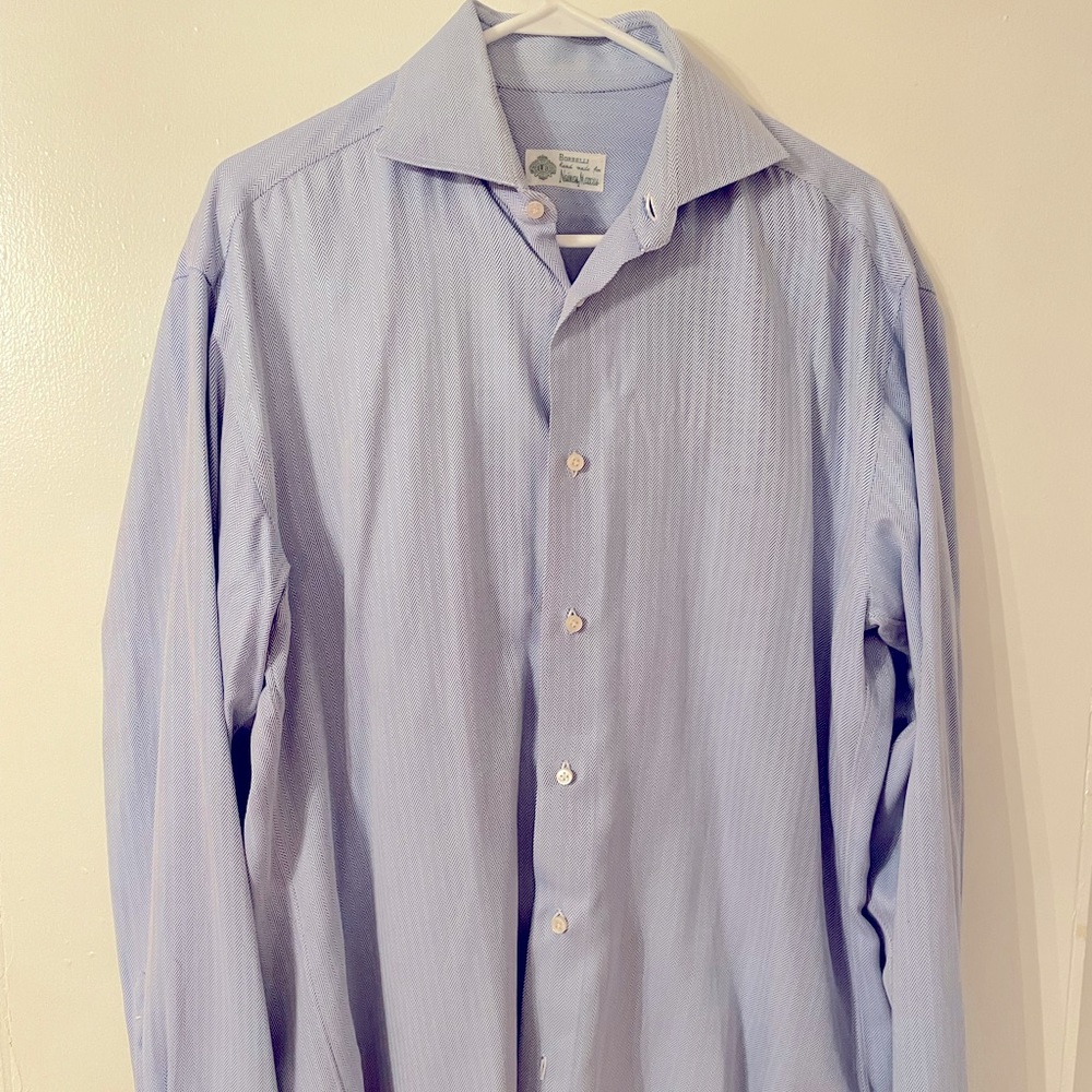 Luigi Borrelli for Neiman Marcus button-up
